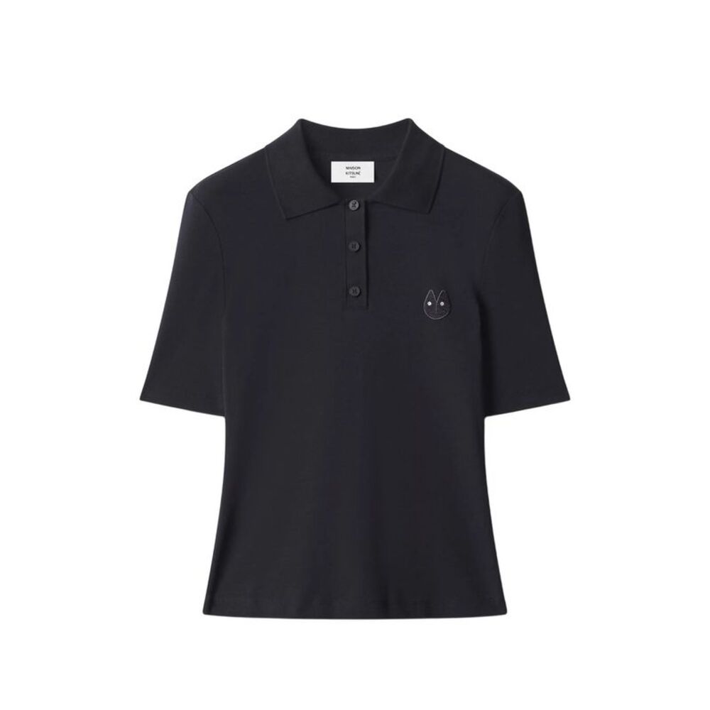 Maison Kitsuné Black Tops - Polo Tops Women
